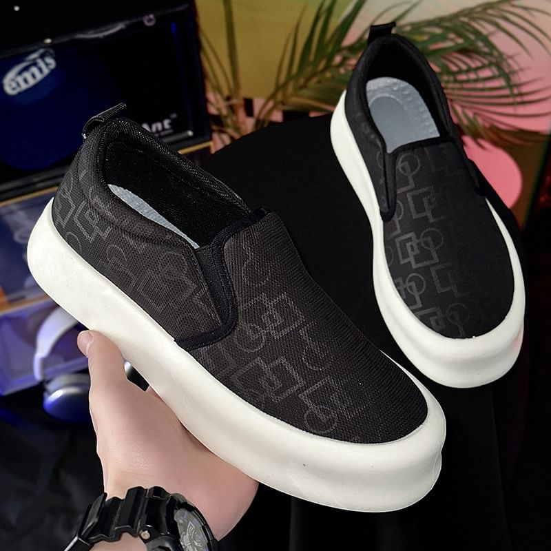 Tanzanite - Platform Slip-Ons