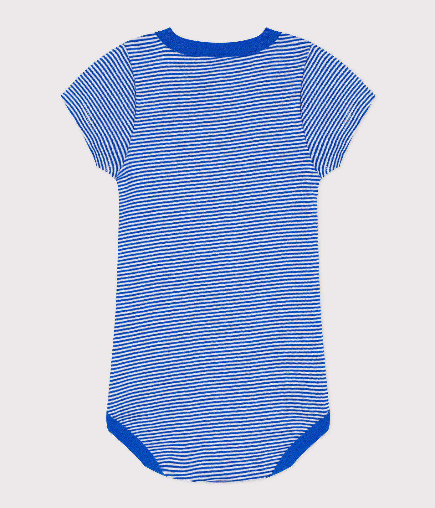 Body manches courtes bébé rayé milleraies en coton