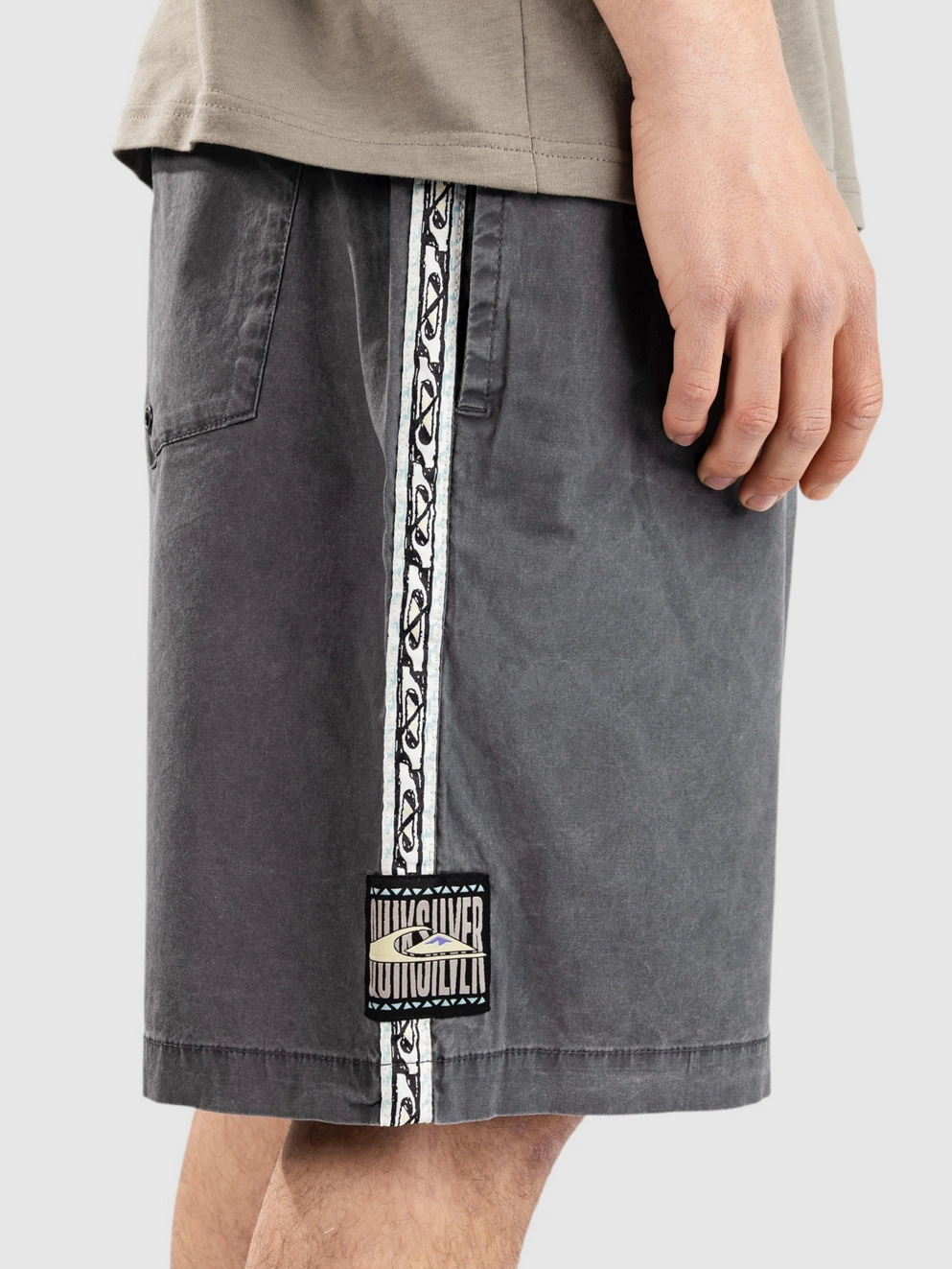 Quiksilver Taxer Global Heat Ws Shorts dark shadow
