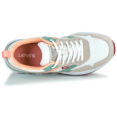 Levi's - OATS REFRESH S - Blanc / Vert / Orange