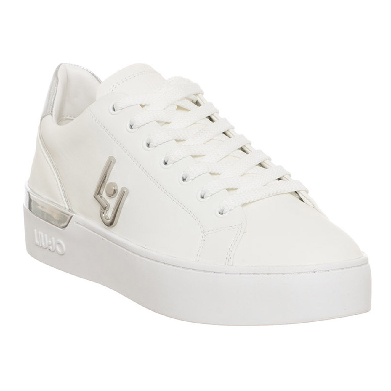 Liu-Jo Sneakers en Cuir Suzanne blanches