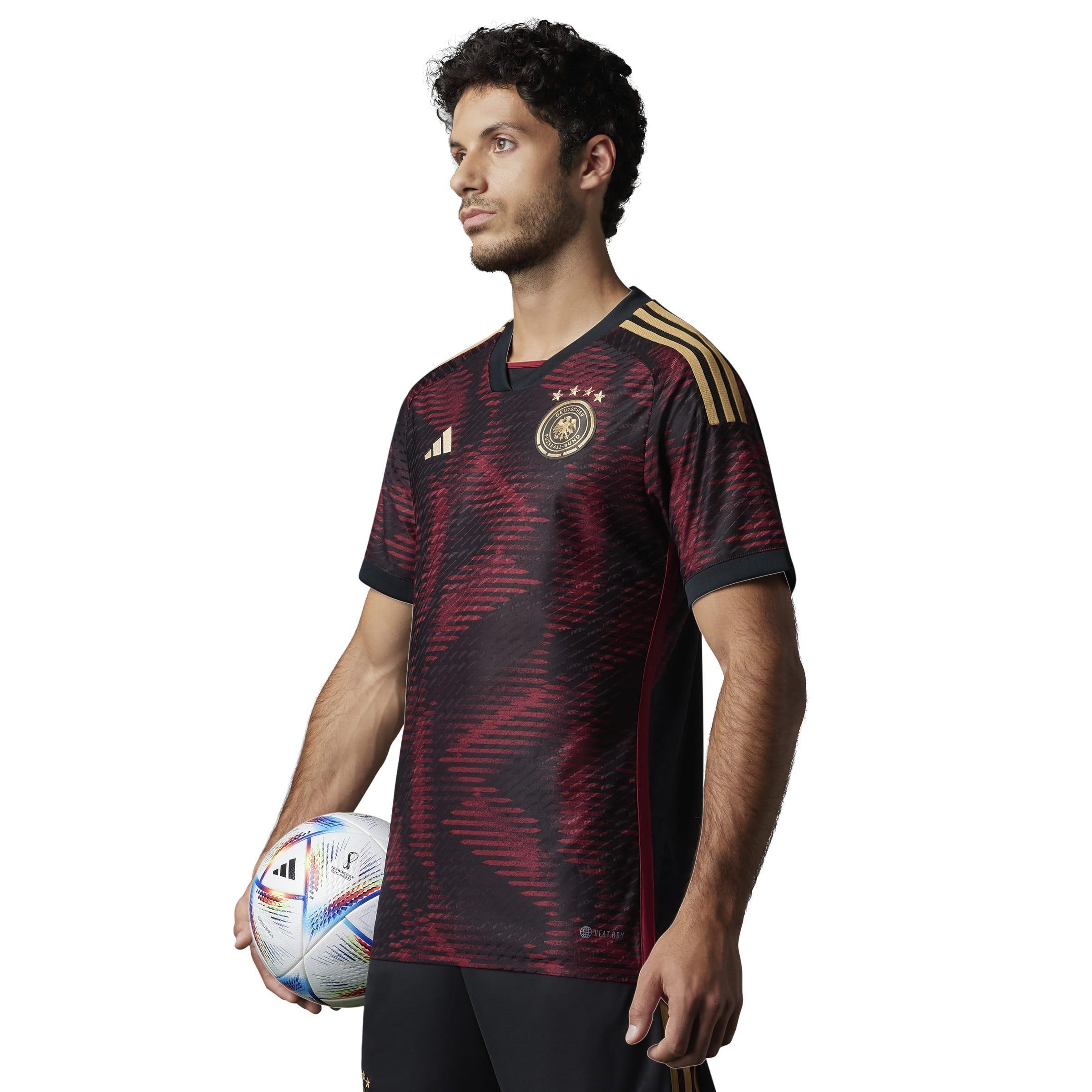 adidas Germany Away Authentic Shirt 2022 Mens