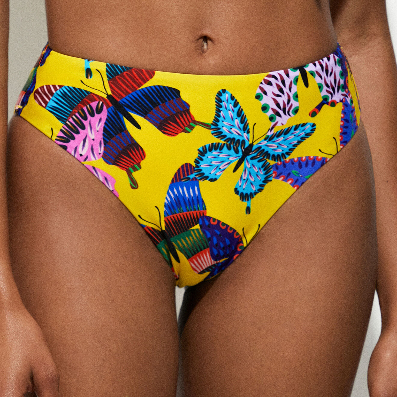 Desigual Bas de maillot de bain Naomi jaune