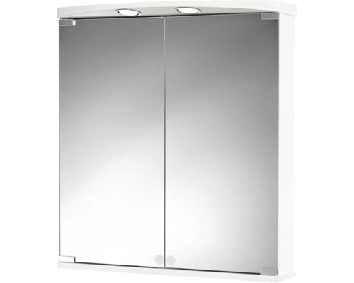 Jokey Ampado LED spiegelkast, wit, 60x66 cm, IP20