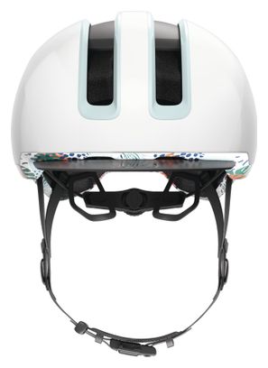 Casque Abus Hud-Y Flower White / Blanc