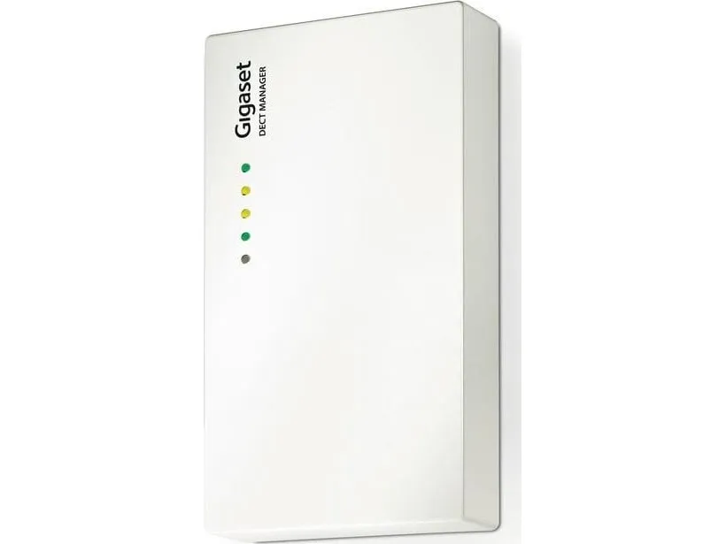 Gigaset N720 DM Pro - Trådløs VoIP telefon basisstation - DECT\GAP - SIP - polar white
