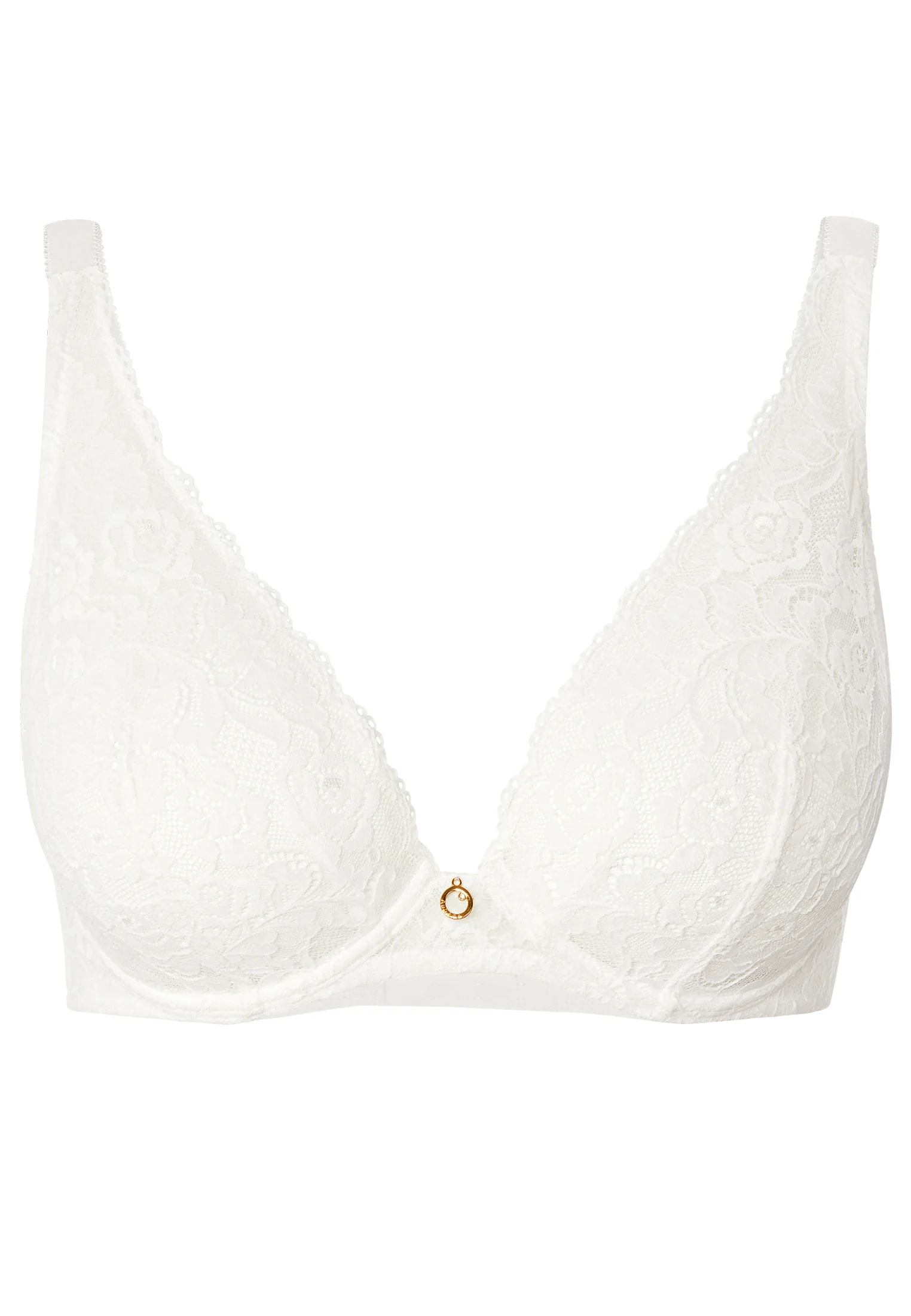 ROSESSENCE - Soutien-gorge triangle avec armatures confort | Blanc