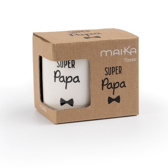 Tasse Annonce Grossesse   Super Papa        de               Maïka