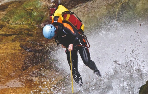 Canyoning Tour Kössen
