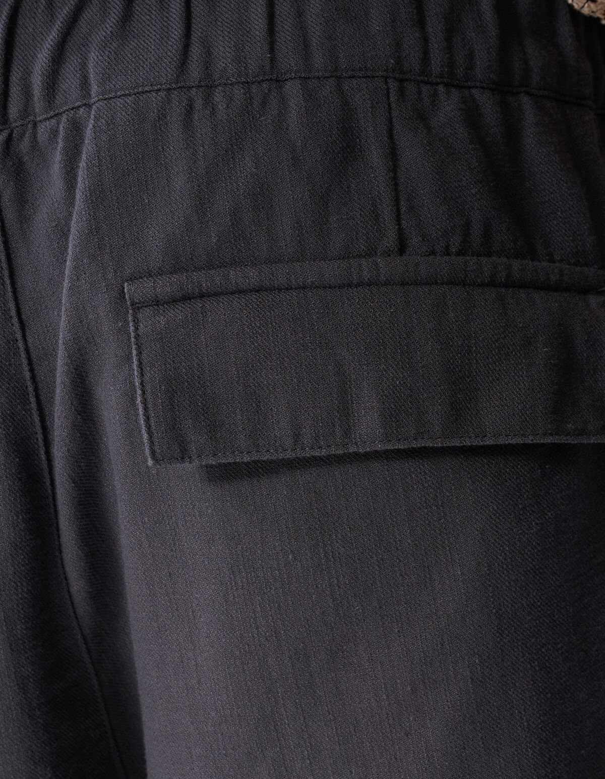 Structuur Short Donkergrijs