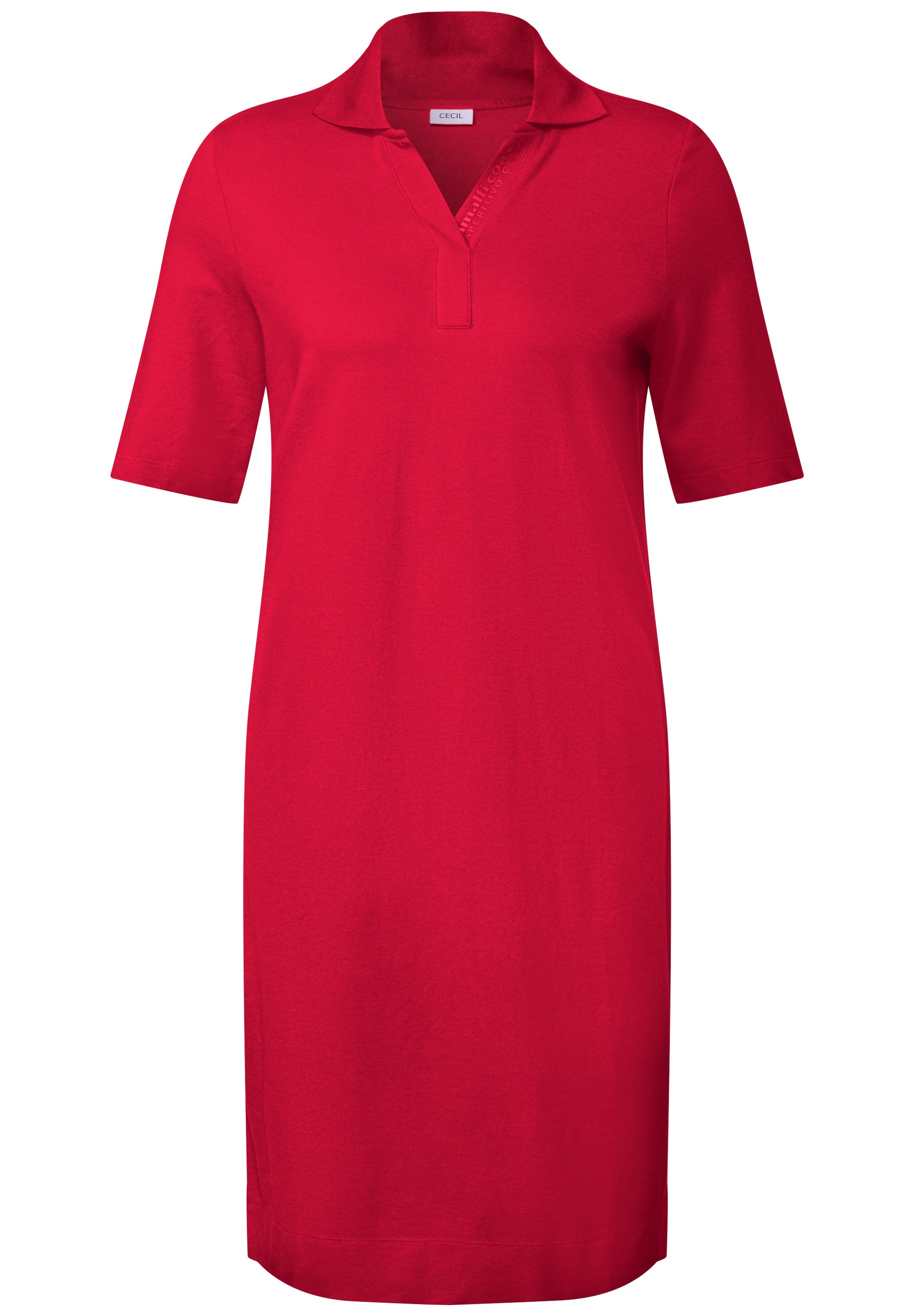Cecil Polokleid Sommerkleid mit Schriftzug