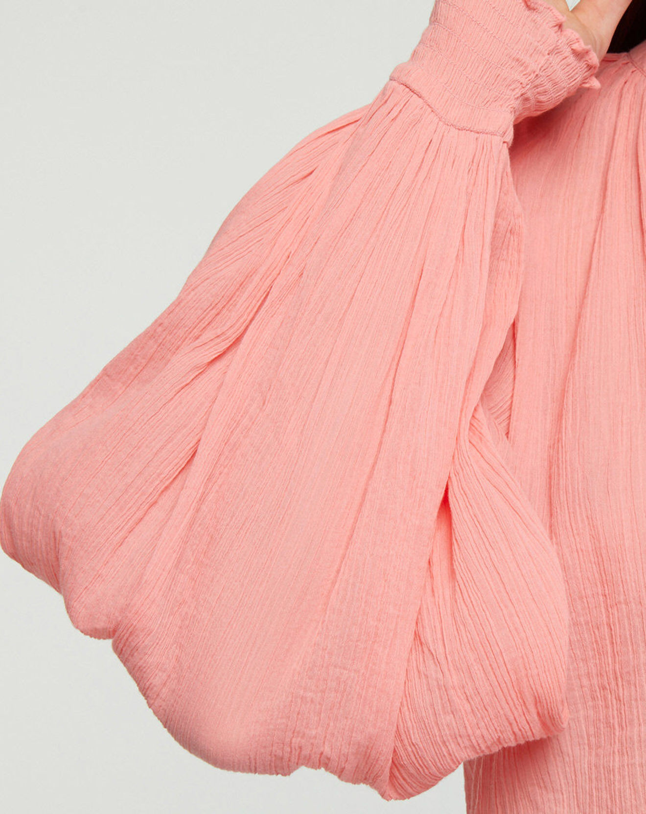 Galeries Lafayette Chemise Ethan ample rose