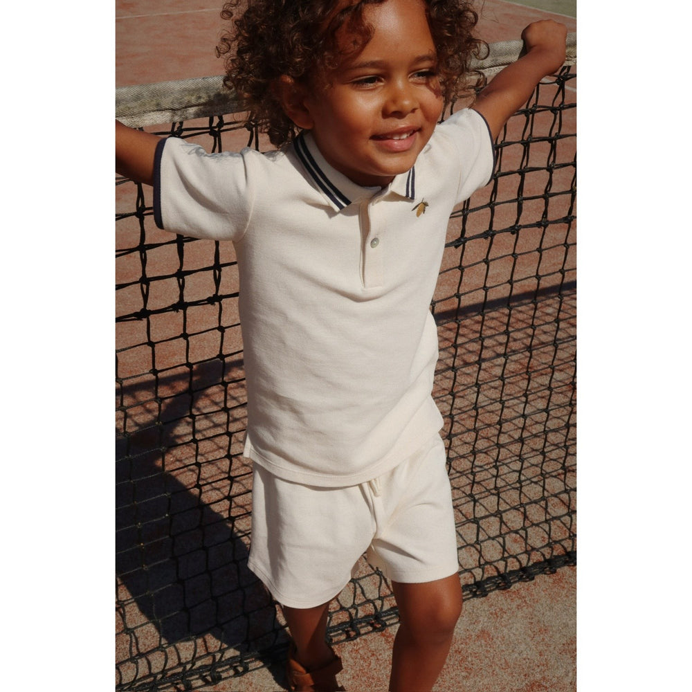 Køb Konges Sløjd Antique White Florian Shorts GOTS