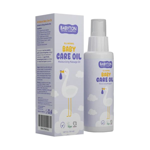 Babyton Natuurlijke Baby Verzorgingsolie - 50ml