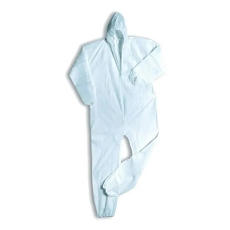 MP HYGIENE - Combinaison jetable blanche avec cagoule - Taille XXL