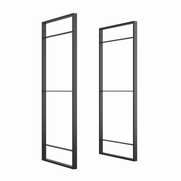 Emuca Estrutura Estante Lader, Altura 830 mm, Aço, Pintado Preto - 4450014