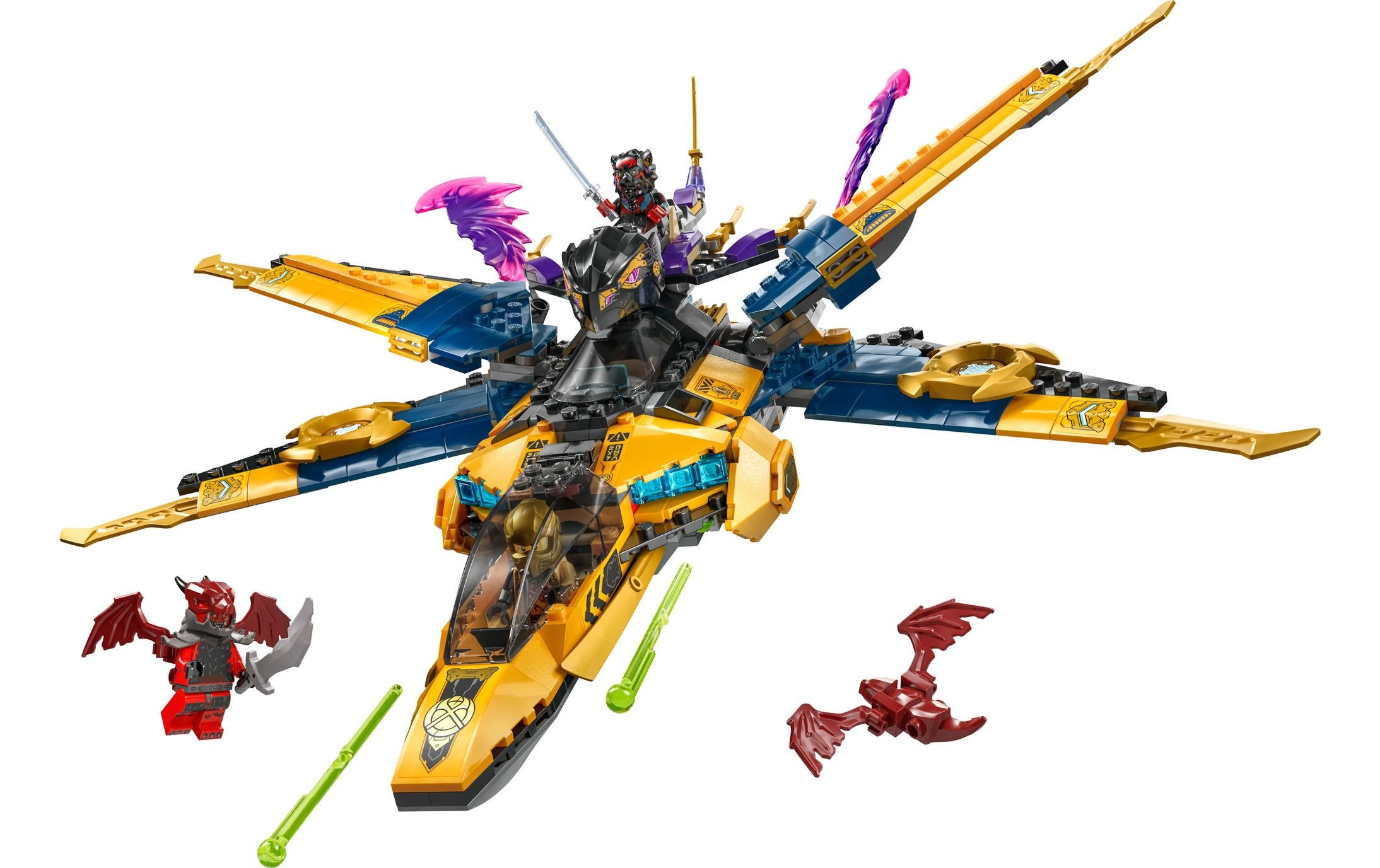 LEGO® Spielbausteine »Ninjago Ras und Arins Super-Sturmflieger 71833«