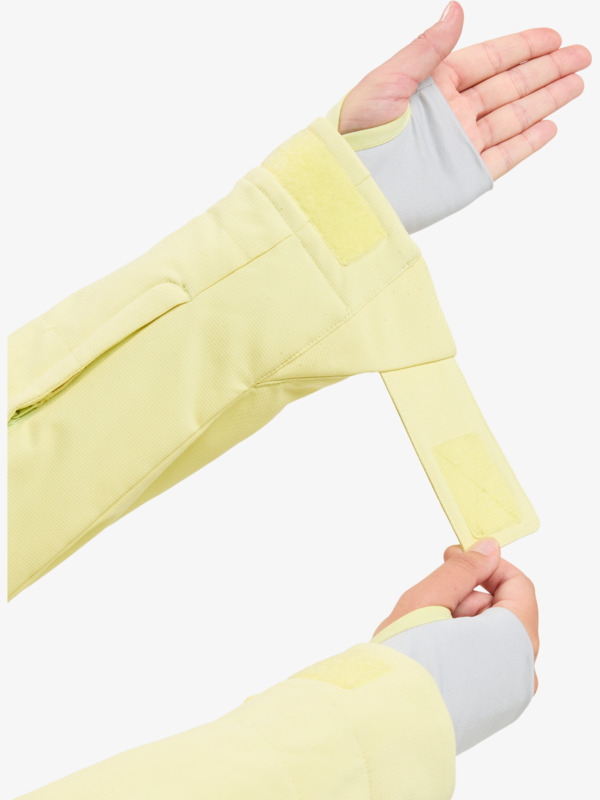 Radiant Lines Overhead 15K Veste de snow technique Jaune Femme