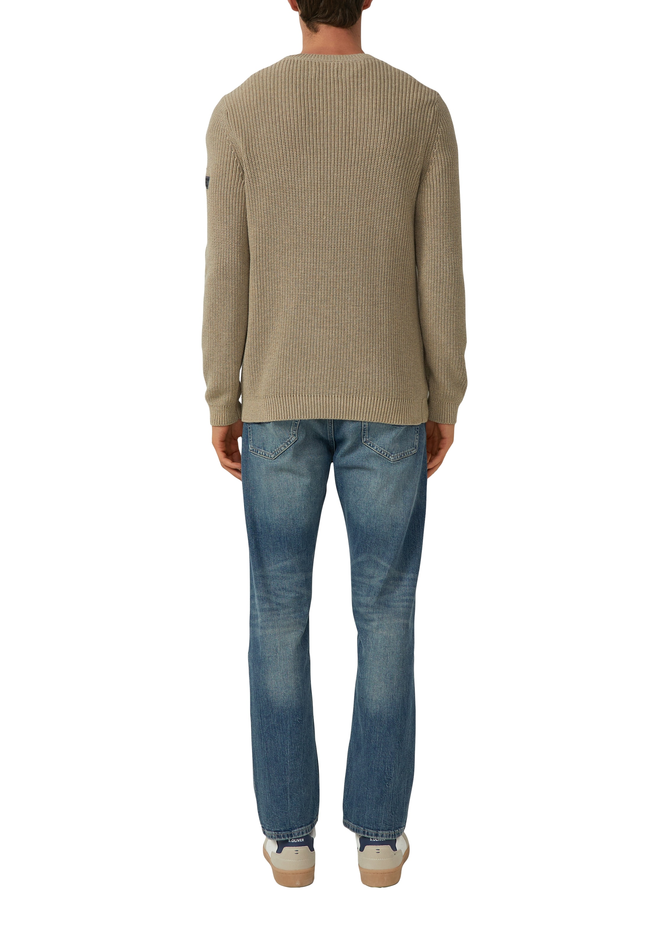 s.Oliver Strickpullover , mit Rippbündchen