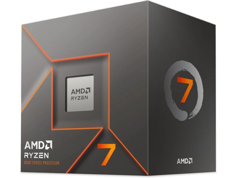 AMD CPU Ryzen 7 8700F 4.1 GHz Prozessor für leistungsstarke Gaming-PCs
