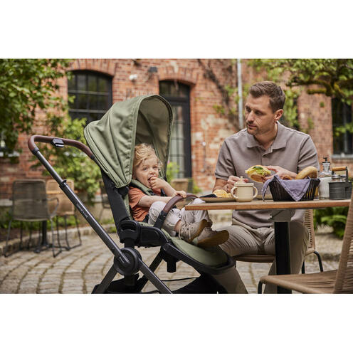 Poussette DUO Comfort N Care - Noir - HAUCK