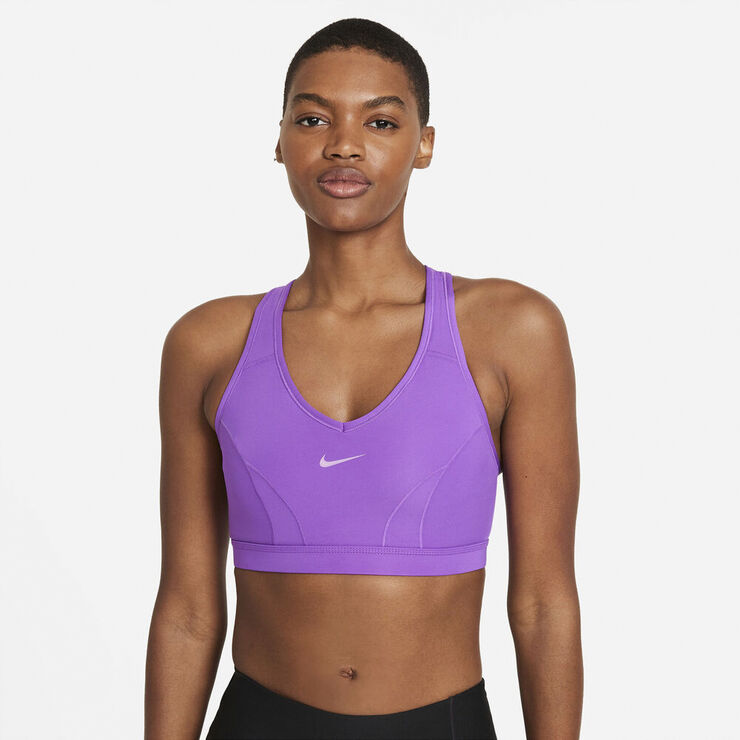 Nike Swoosh Icon Clash Medium Support Sports Bh Lilla