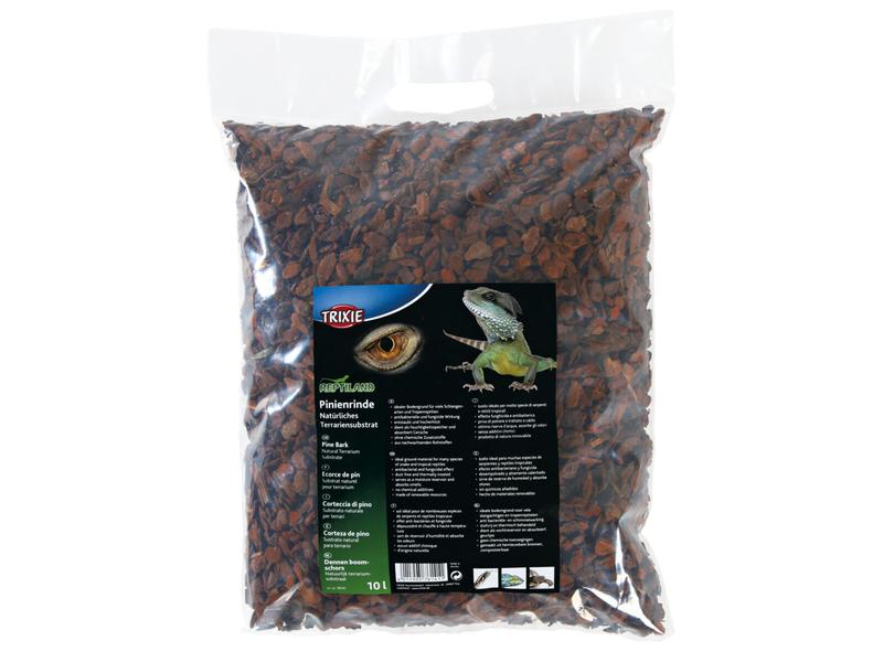 Trixie Bodensubstrat Pinienrinde 10 l Natürliches Terrariensubstrat
