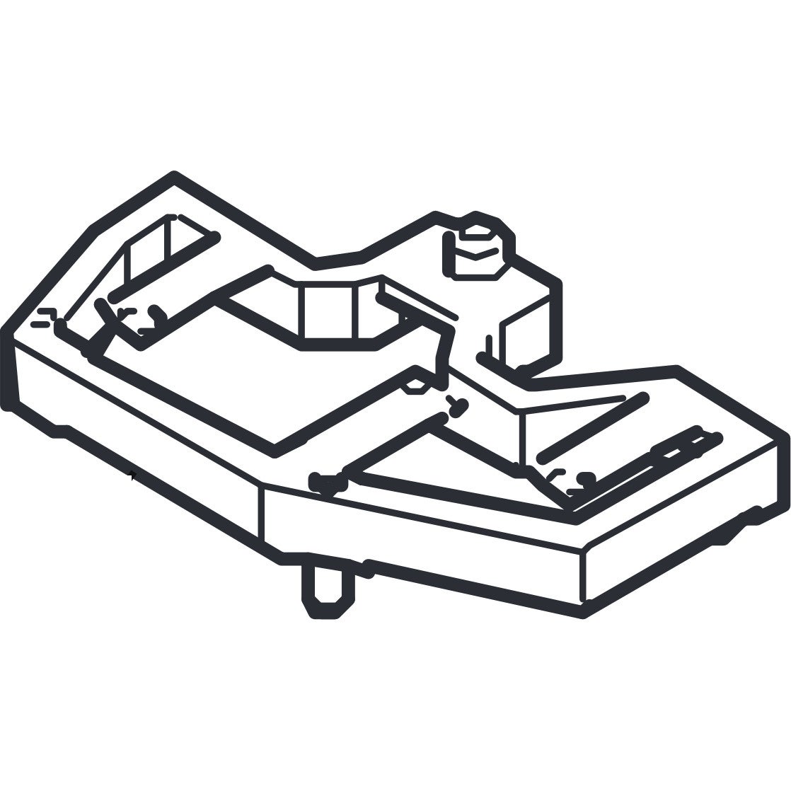 Pioneer spareparts DNK6840 INDICATING COVER voor DDJ-200