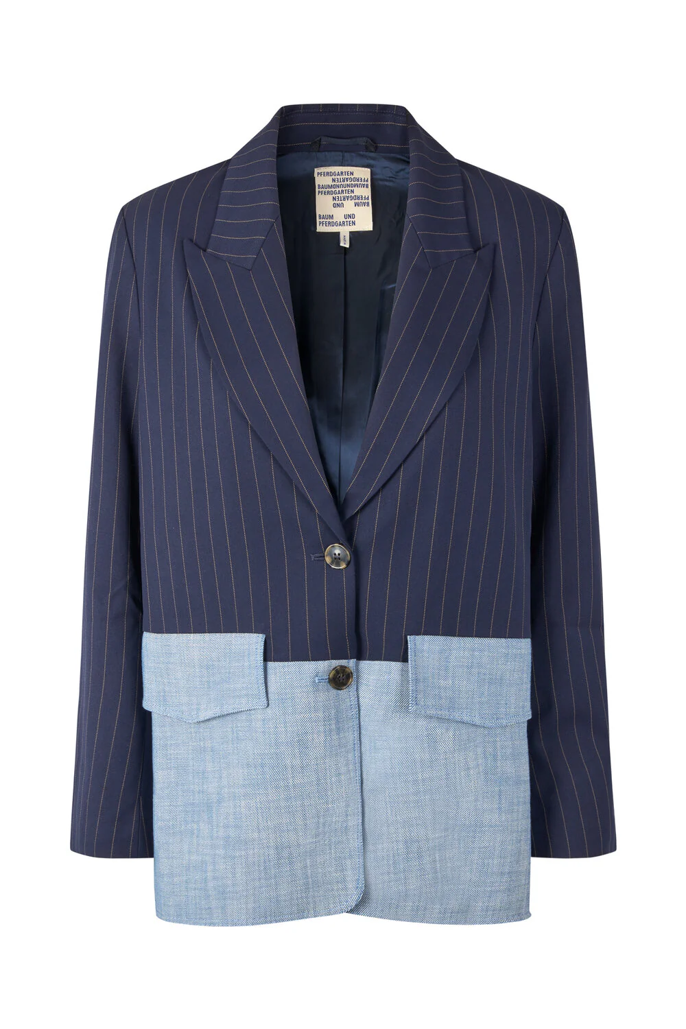 Baum und Pferdgarten  Barba blazer - Seaborne Pinstripe
