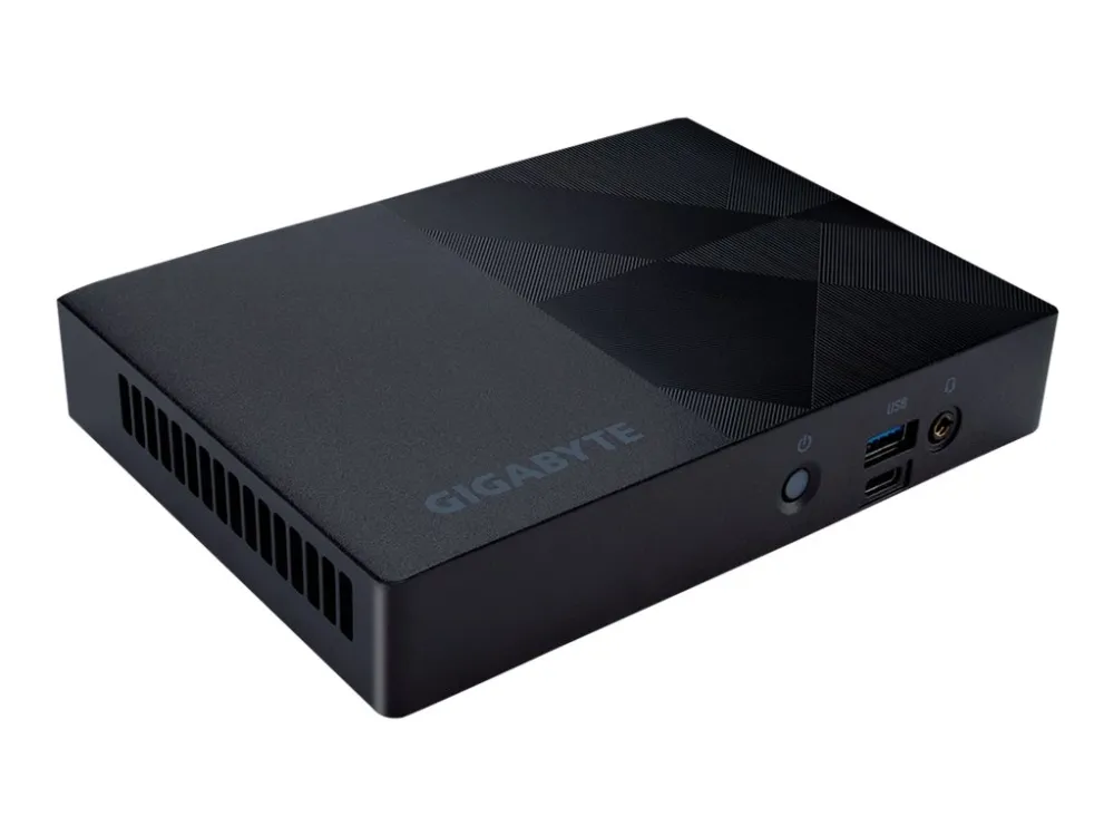 Gigabyte BRIX GB-BNI3-N305 (rev. 1.0) - Barebone - mini PC 1 x Core i3 N305 / op til 3.8 GHz - RAM 0 GB - UHD Graphics 1250 - IEEE 802.11ax (Wi-Fi 6), Gigabit Ethernet, 2.5 Gigabit Ethernet