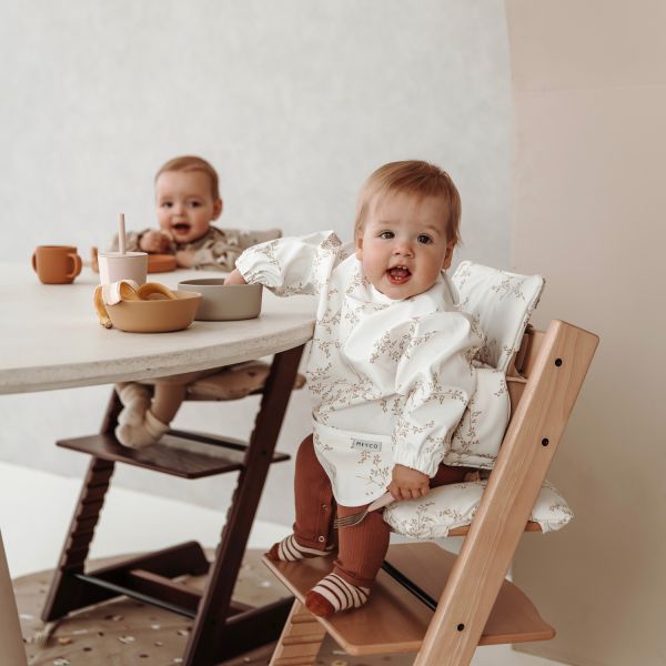 Meyco Baby Mouwslab - Branches - Sand
