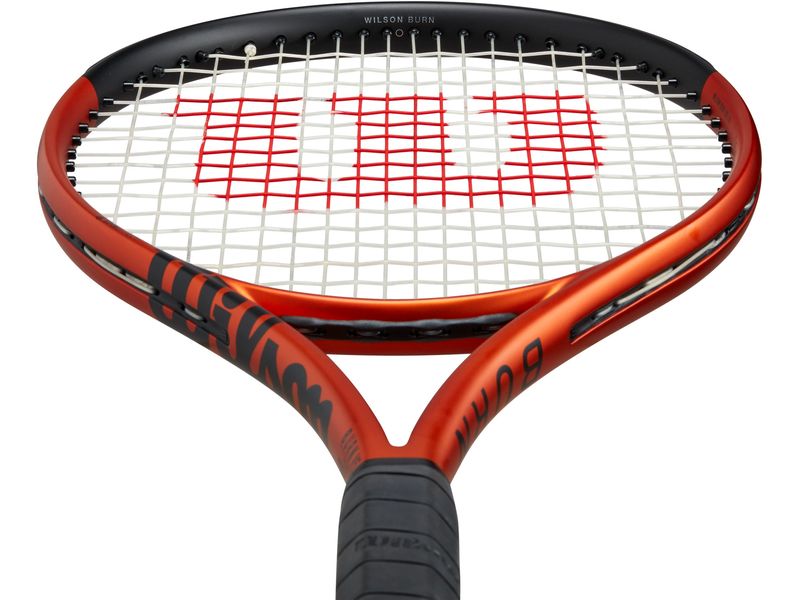 Wilson Tennisracket Burn 100 lS V5.0 Orange/Schwarz Tennisschläger