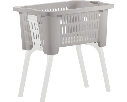 Wasmand met uitklapbare poten, zand