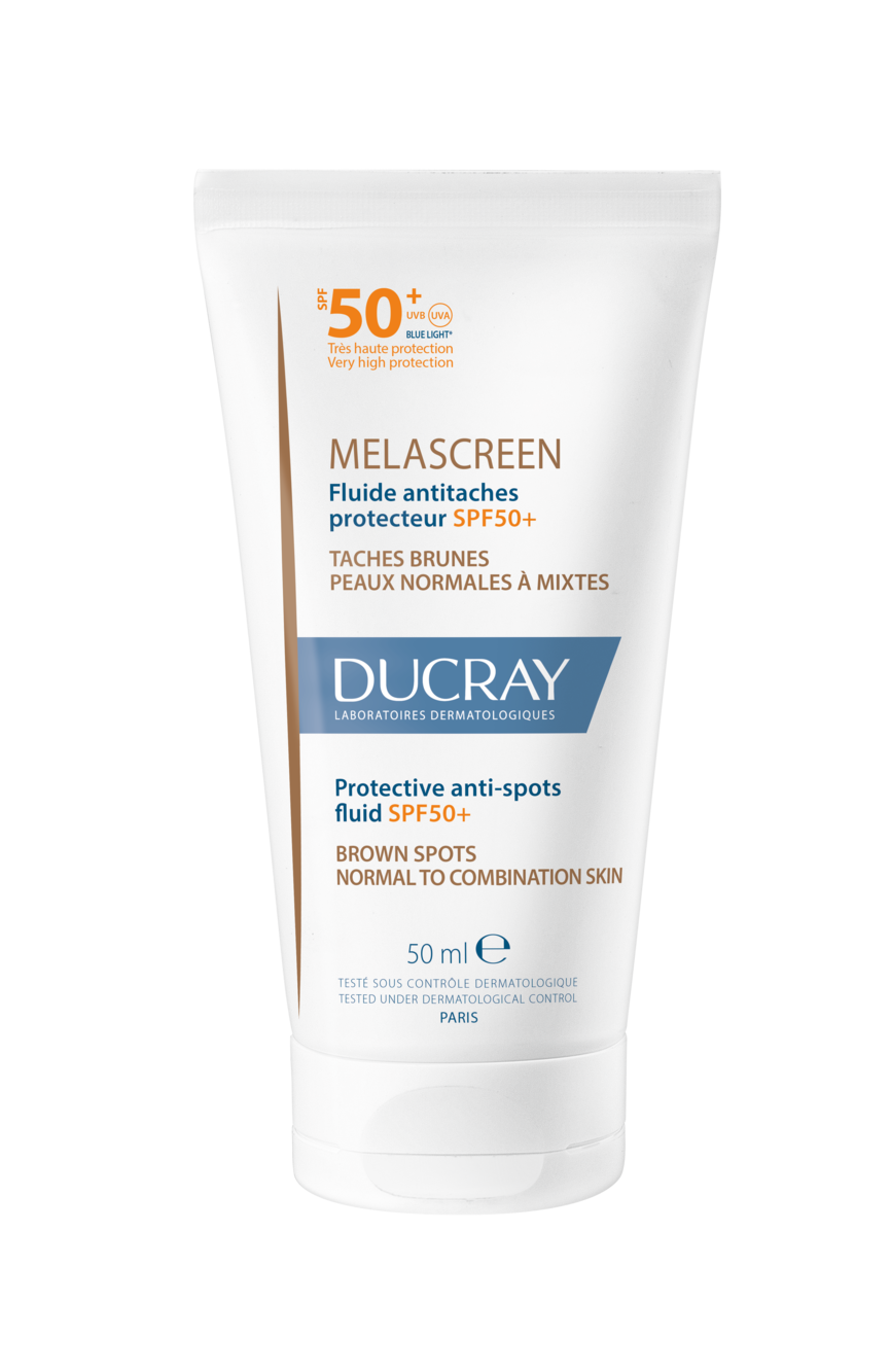 Ducray Melascreen UV Fluid SPF50  mot mørke flekker 50 ml