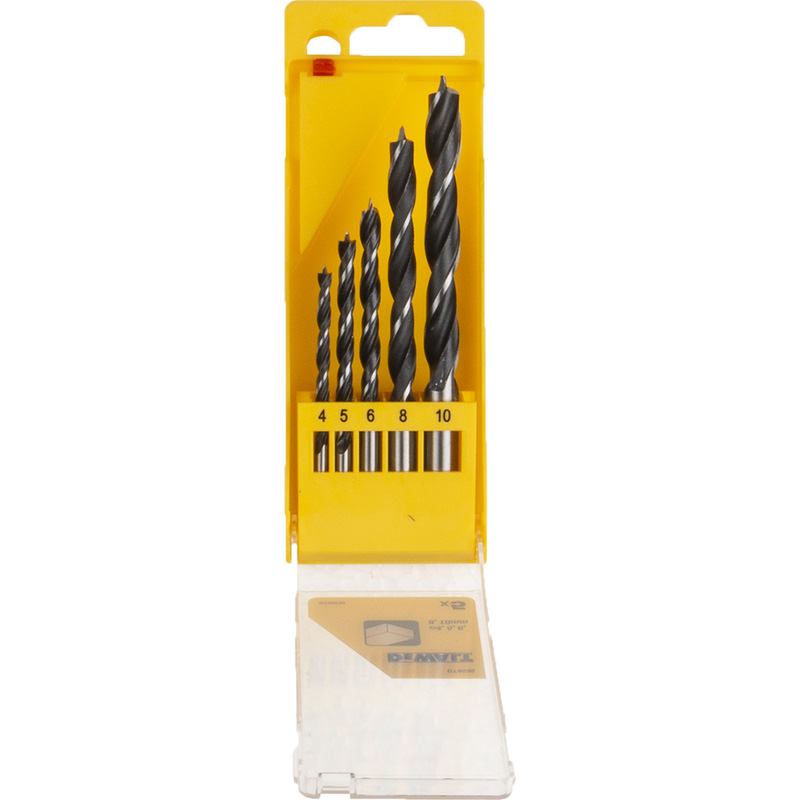 DeWALT DT4535-QZ houtspiraalborenset 5-delig