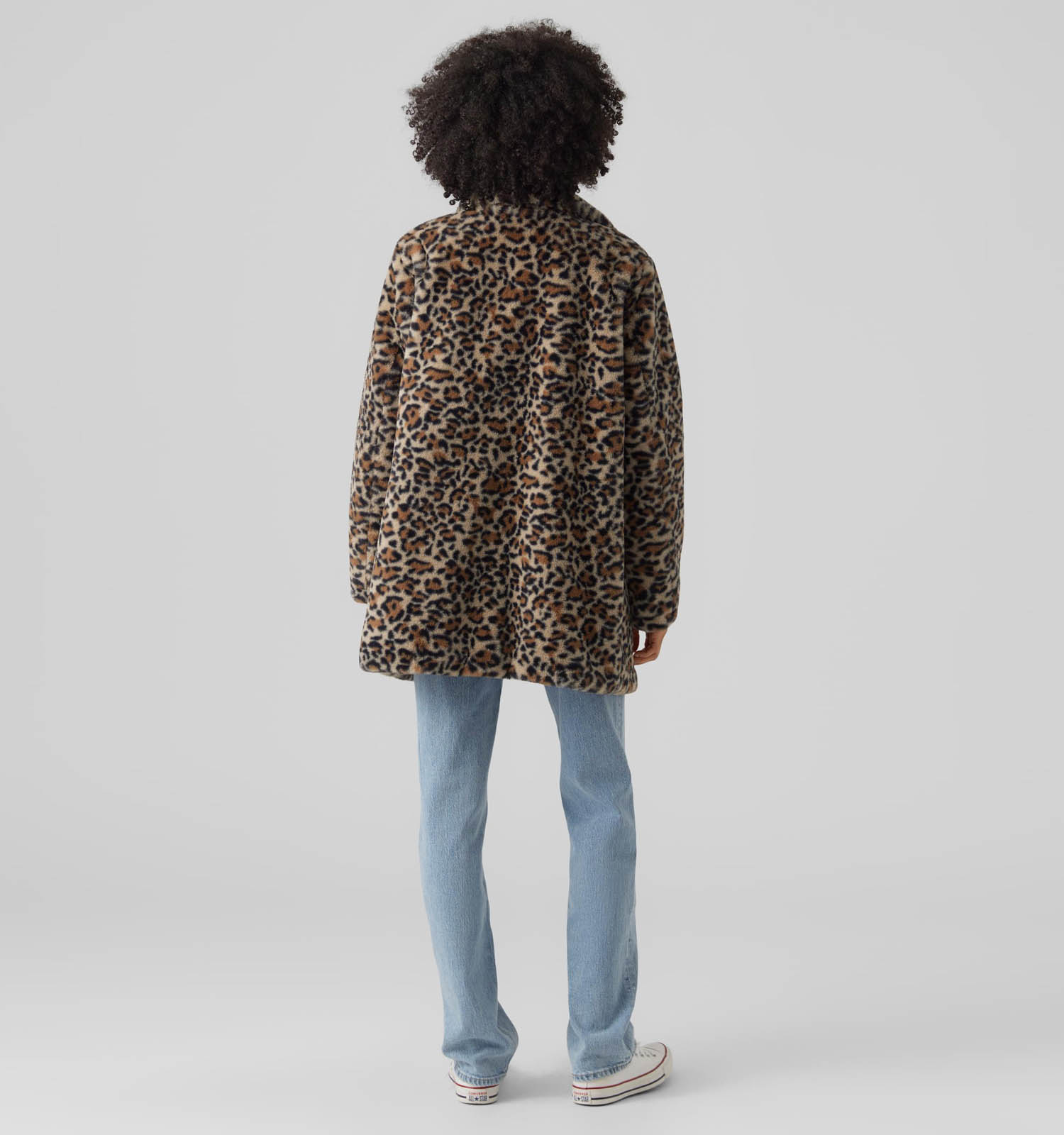 Lange jas bruin
