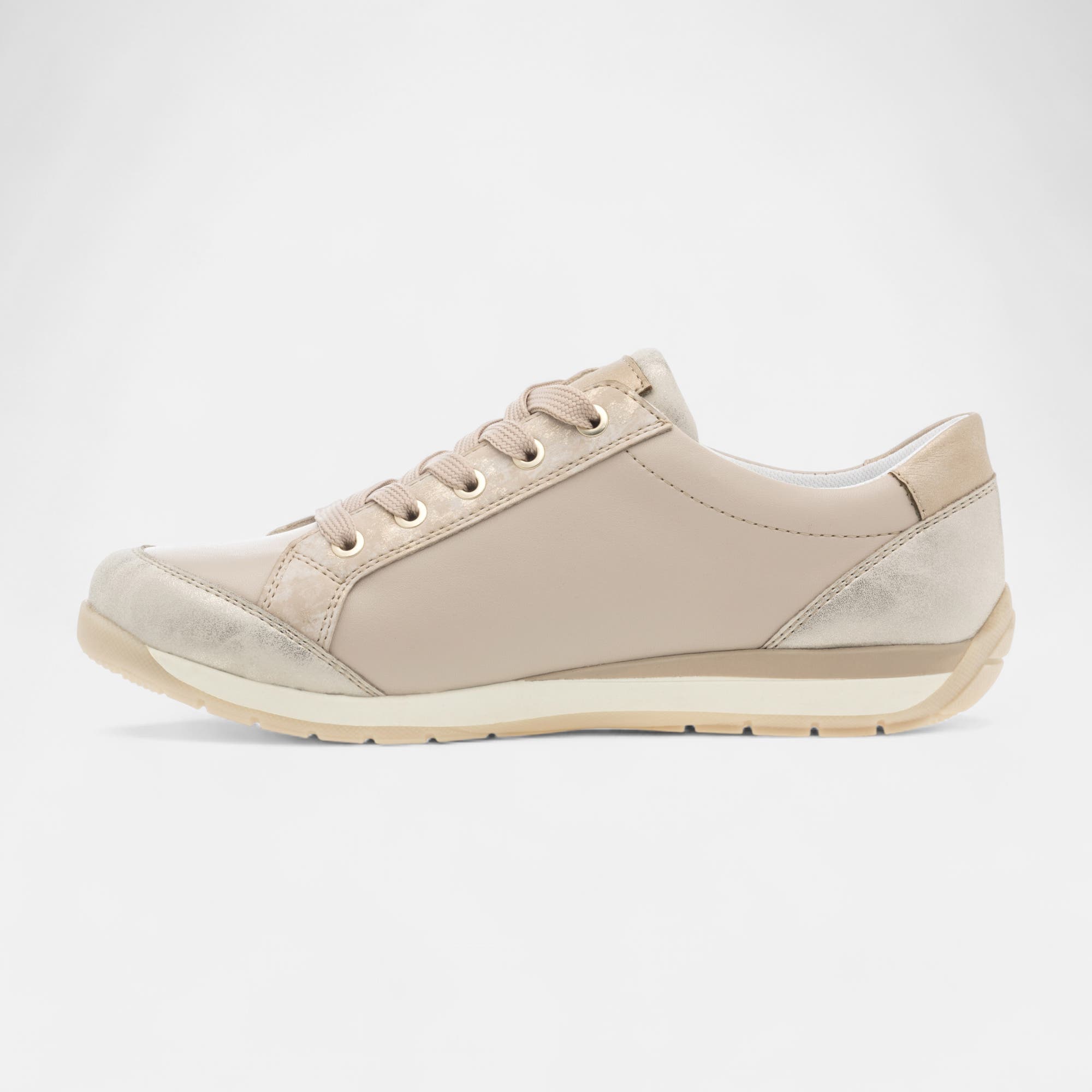 Baskets basses Femme beige