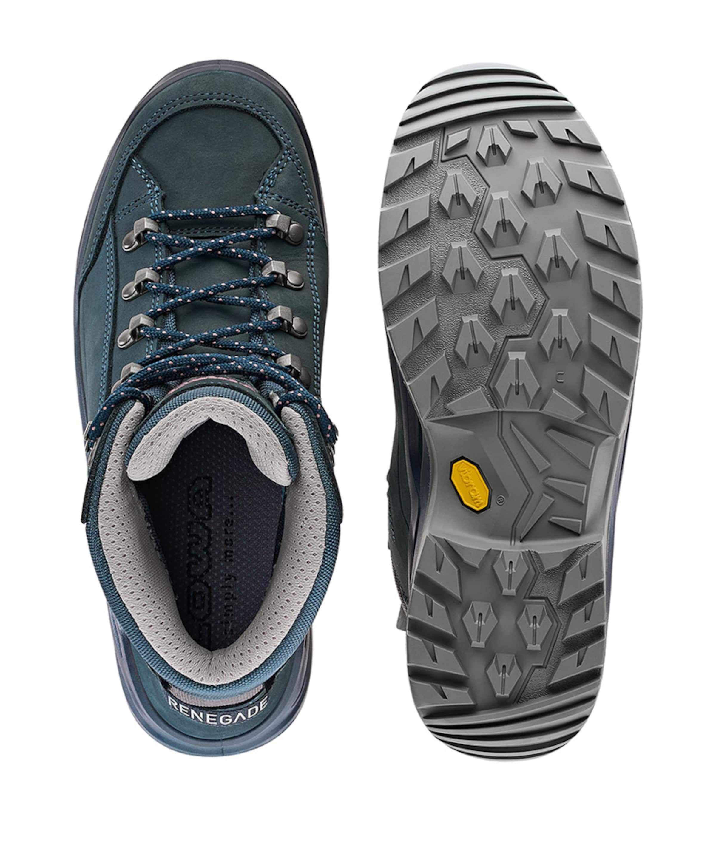 Lowa Renegade Evo GTX MId WS dames wandelschoenen blauw
