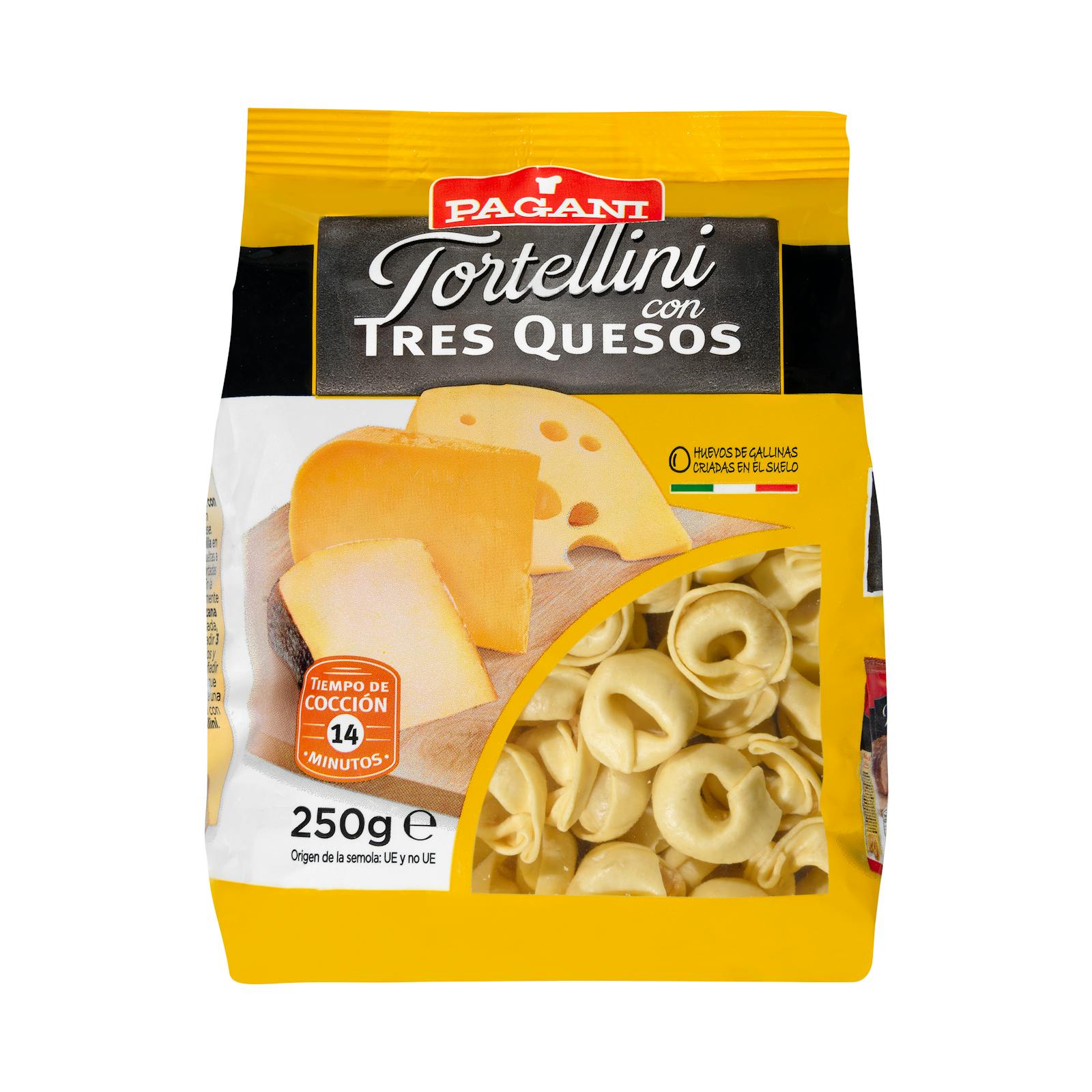 Tortellinis aux trois fromages Pagani