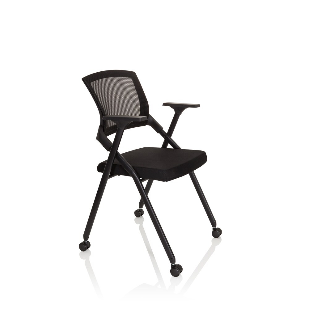 Klappstuhl PRIORITY II Stoff/Netzstoff mit Armlehnen hjh OFFICE