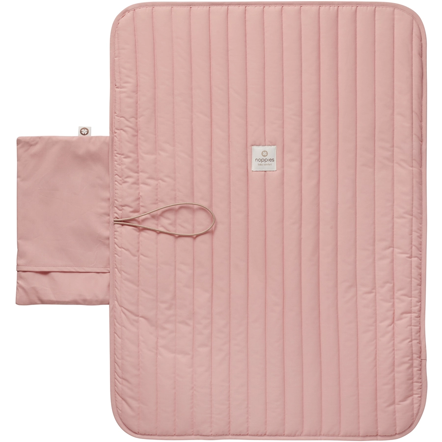 Noppies Wickelunterlage Poplin portable 50x70 cm Misty Rose
