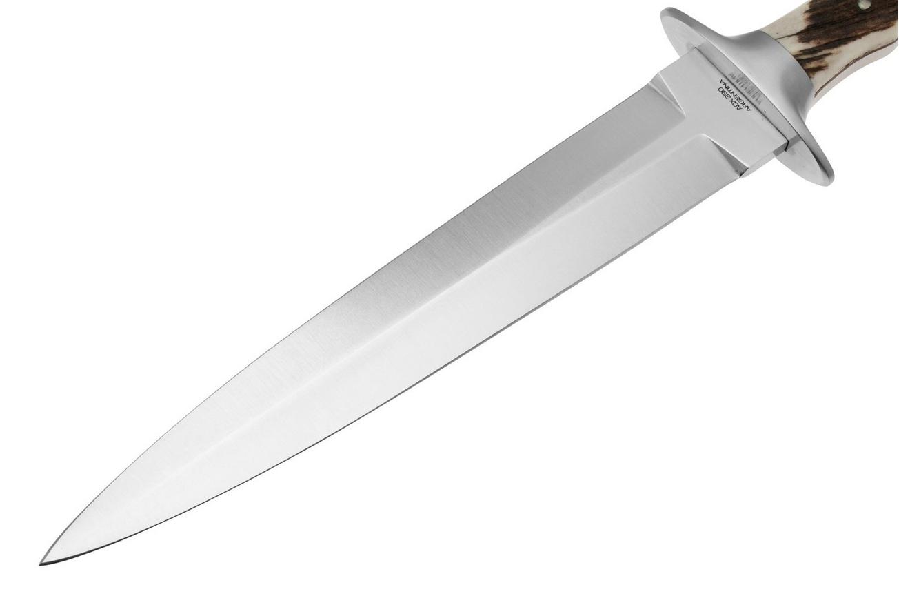 Böker Arbolito Colmillo HX 02BA5918HX Stag, vaststaand mes