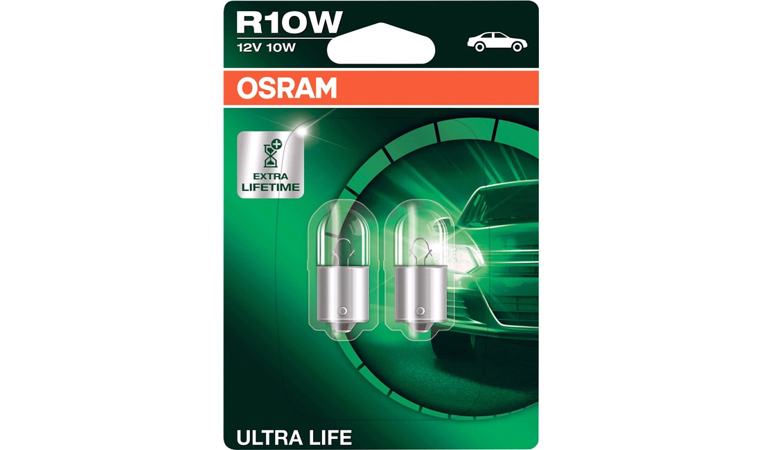 Pæresæt R10W Ultra Life - Osram