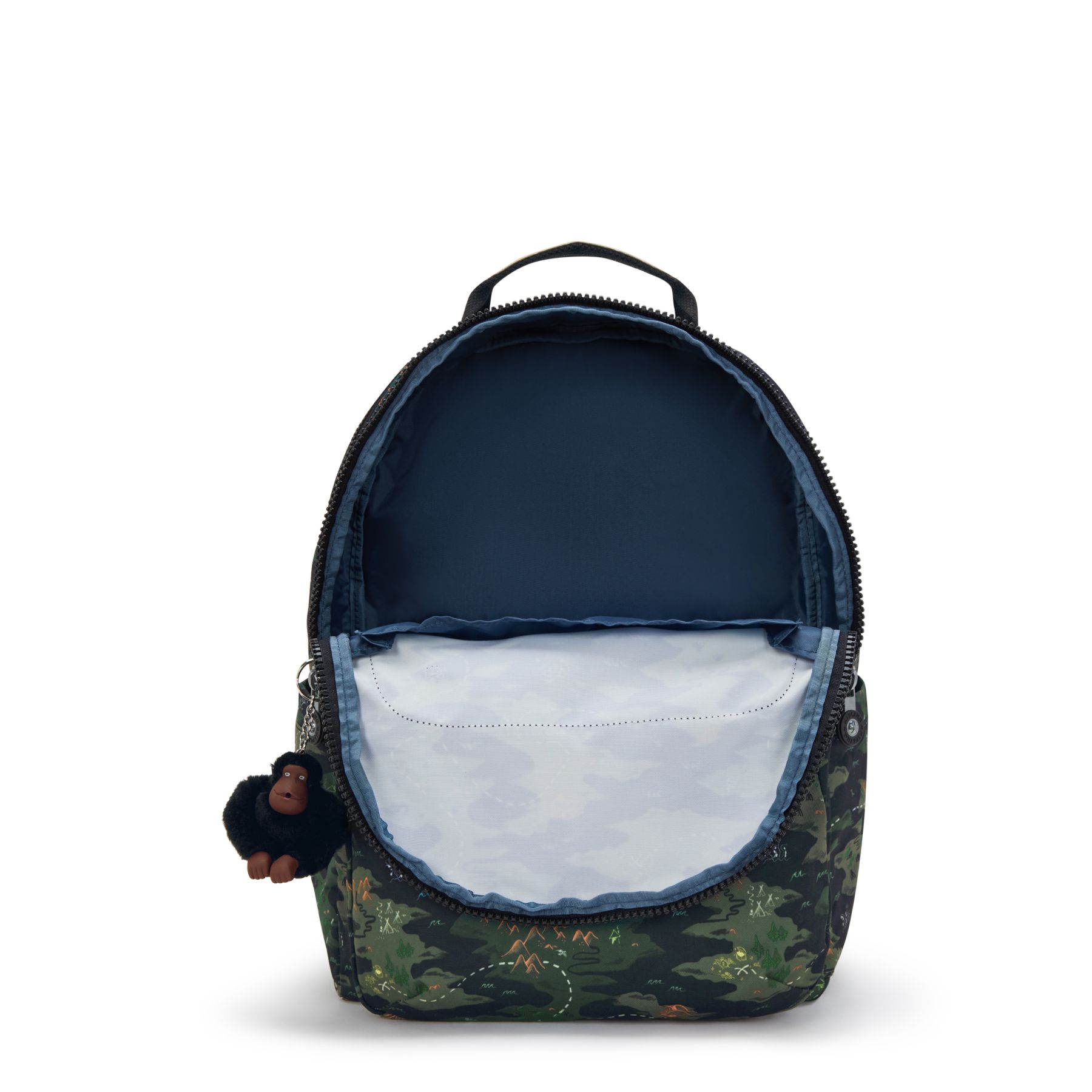 SEOUL COLLEGE Grand sac à dos avec compartiment séparé pour ordinateur portable - Camo Treasure