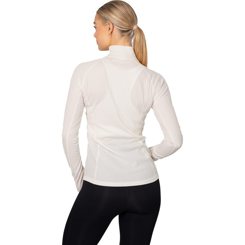 Johaug Damen Rib Tech Half Zip Longsleeve