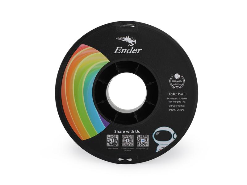 Creality Filament PLA  Grau, 1.75 mm, 1 kg Hochwertiges PLA  Filament für 3D-Drucker