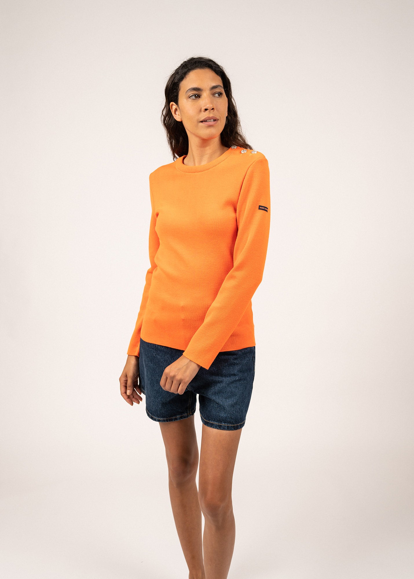 Pull marin uni Marée