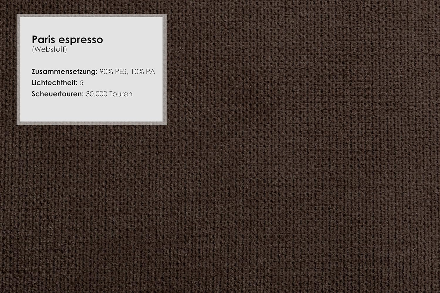 Cavadore Schlafsofa Castiel mit Federkern / Großes Bettsofa in L-Form mit Bettkasten, Sitztiefenverstellung, Kopfstützen und XL-Longchair / 312 x 114 x 173 / Webstoff, Dunkelbraun