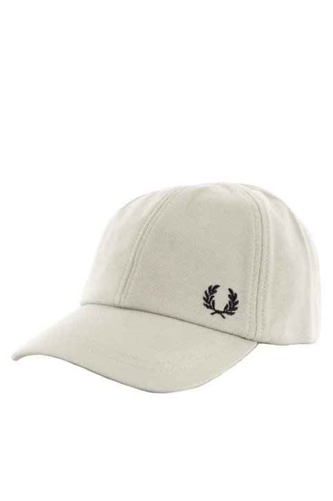 Casquettes fred perry pique classic r41 limestone/black