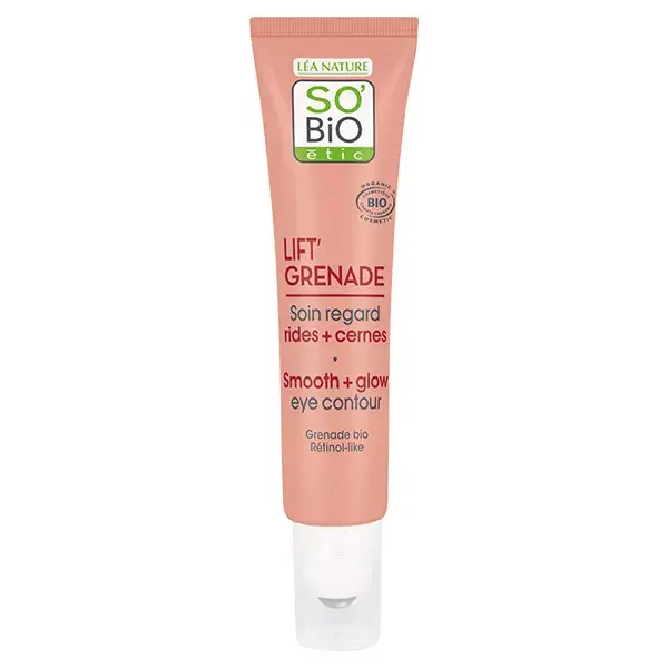 So'Bio Étic Lift'Grenade Soin Regard Rides + Cernes Bio 15ml